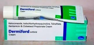 Dermiford Cream 15Gm General Medicines