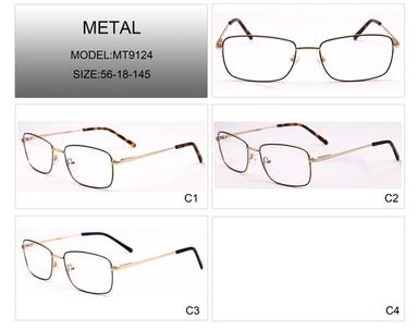 Golden Mt9124 Optical Glasses With Titanium Frame
