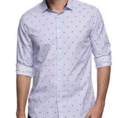 Men Casual Dotted Shirt Age Group: Adults