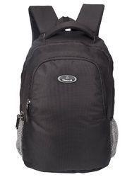 Black Casual Zipper Backpack Bag