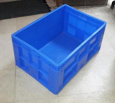 Light Blue Jumbo Plastic Crates