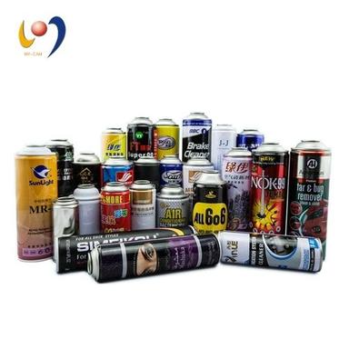 Cmyk Or Spot Color Empty Aerosol Tin Cans