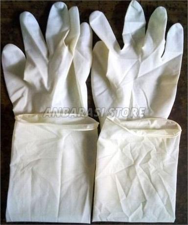 White Surgical Non Sterile Powder Free Gloves