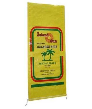 Yellow Hdpe Laminated Paper Bag