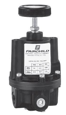 Fairchild Vacuum Regulator (1/2 Inch Control Sensitivity) Application: Chemical Industry