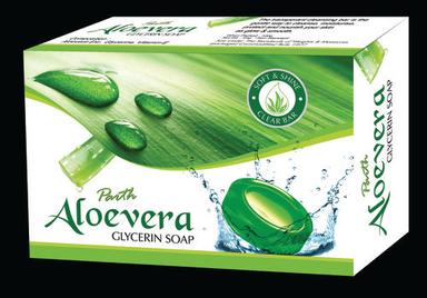 Green Aloevera Glycerin Soap