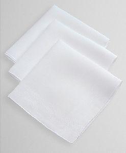 Any Pure Cotton Plain Handkerchief