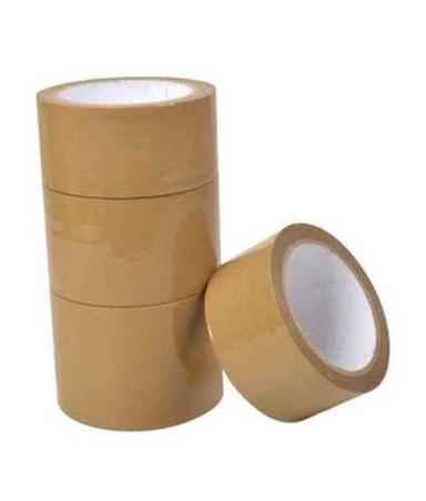 White Self Adhesive Brown Bopp Tape