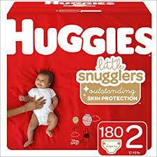 White Huggies Skin Protection Baby Diapers