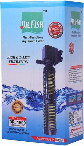 Black (Dr Fish) Multi-Function Aquarium Filter 1600F
