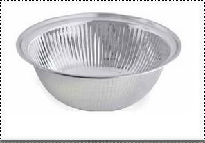 Light Weight Stainless Steel Bowls Size: 9"