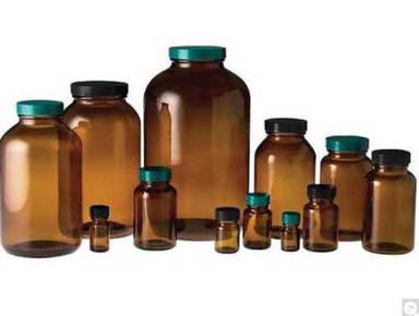 Brown Durable Amber Glass Bottle