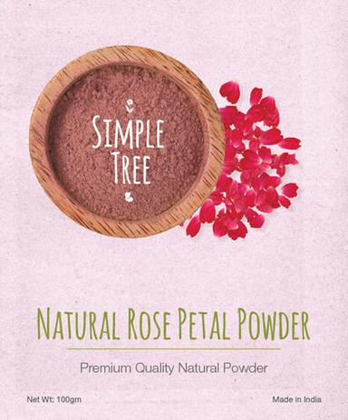 Pink Simple Tree Natural Rose Petal Powder