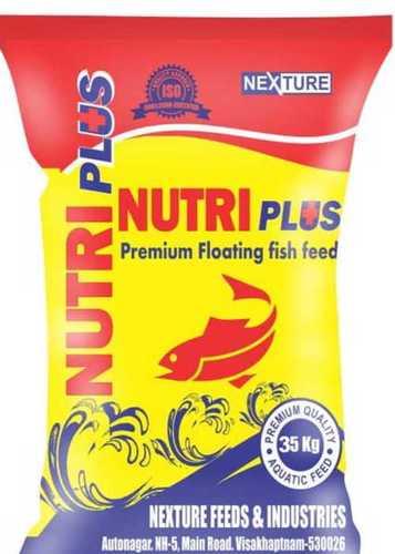 Premium Floating Fish Feed Application: Water