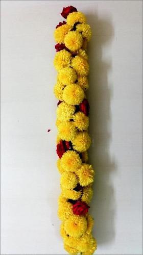 Red Fresh Marigold Chrysanthemum Flower String
