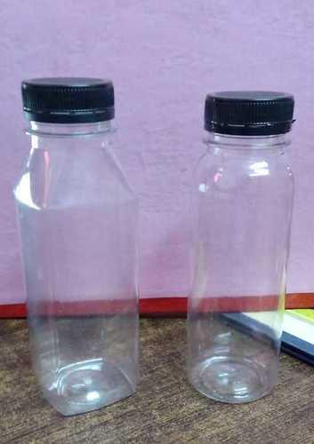 Plastic Transparent Juice Packaging Bottles