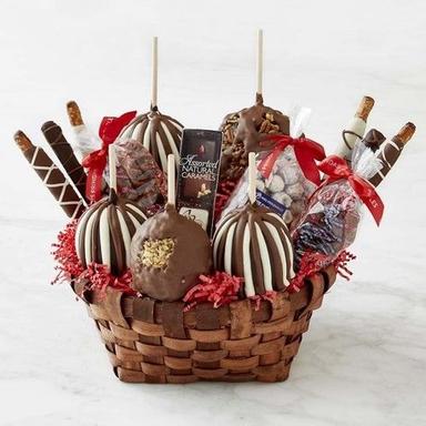 Bamboo Holiday Gift Basket For Gift Packing