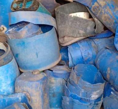 Blue Hdpe Plastic Waste Scrap