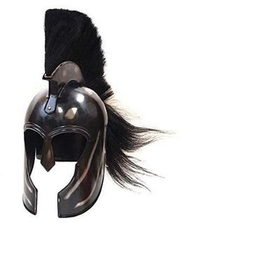 Antique Trojan Armor Helmet Length: 14 Inches Inch (In)