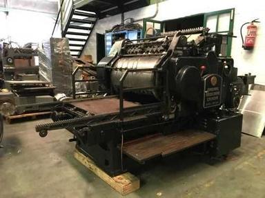 Heidelberg Cylinder Offset Printing Machine Size: 56 Cms X 77 Cms
