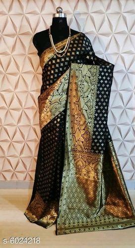 Multi Banarasi Silk Ladies Saree