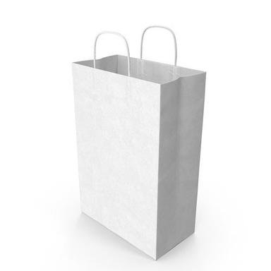 Biodegradable Plain White Paper Bags