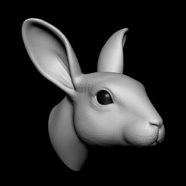 Modern Rabbit Craft For Decoration