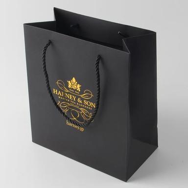 Black Eco Friendly Paper Bag