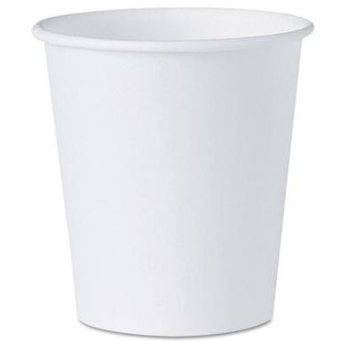  पर्यावरण के अनुकूल सादा सफेद डिस्पोजेबल पेपर कप 