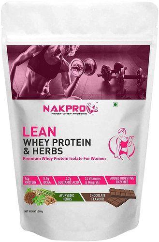 Nakpro Lean Whey Protein For Women With Ayurvedic Herbs, Multivitamins And Digestive Enzymes  Dosage Form: Powder