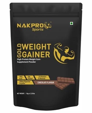  गोल्ड वेट गेनर प्रोटीन पाउडर - चॉकलेट (Nakpro Sports) प्रभावकारिता: पोषण को बढ़ावा दें
