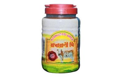Red/Brown (With Sweet Smell) 1 Ltr Radharani Ghee Jar