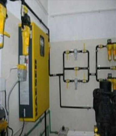 Black And Yellow Medical Gas Pipeline System
