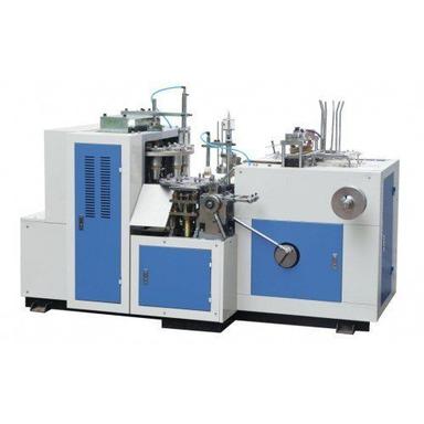 Blue Fully Automatic Paper Cup Forming Machine