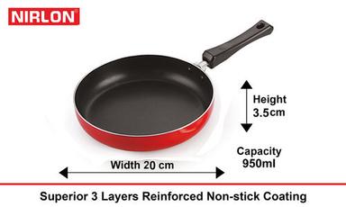 Metal Nirlon Non Stick Coated Fry Pan 20Cm