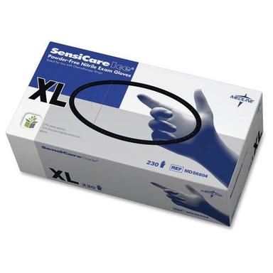 Sensicare Silk Nitrile Exam Gloves Elasticity: Good