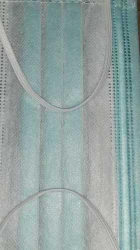 Ligth Green 3 Ply Surgical Mask