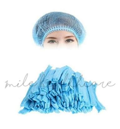 Blue Or Green Or White 1Mile Bouffant Disposable Cap