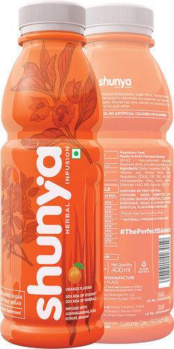 Shunya Orange Flavor Sports Health Drink Alcohol Content (%): .500