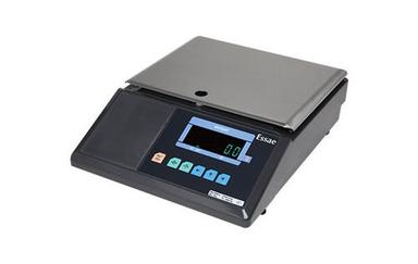 Black Electronic Table Top Weighing Scale