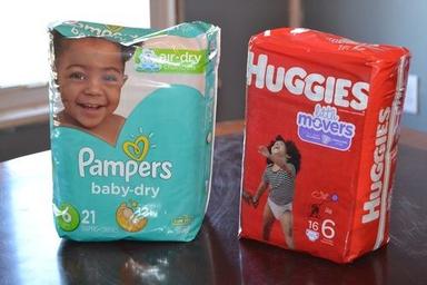 All Huggies Dry Baby Diapers