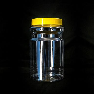 Transparent 1000 Ml Plastic Ghee Packing Pet Jar