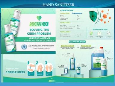 Solve X Hand Sanitizer Age Group: Suitable For All Ages