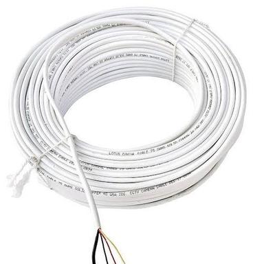 Cube 3 Plus 1 Cctv Cable Coil 90 Mtr Application: Industrial