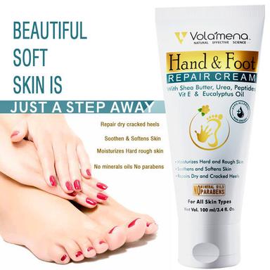 Hand And Foot Repair And Moisturizing Cream 100Ml Color Code: White