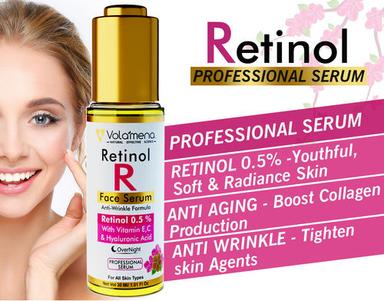 Volamena Retinol Anti Aging Face Serum 30 Ml Color Code: Translucent White