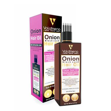 Light Yellow Onion Black Seed Hair Oil 100Ml