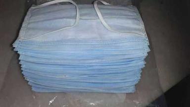 Sky Blue Non Woven Disposable Face Mask