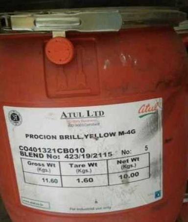 Liquid Procion Brill Yellow M 4G Atul Vat Dyes