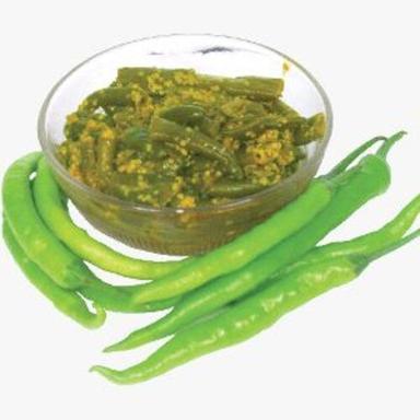 Easy To Digest Green Chilli Pickle For Food